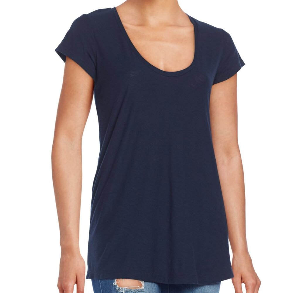 NWT James Perse Scoopneck Tee T-shirt women's